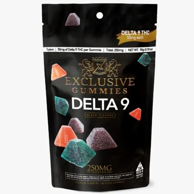 D9 THC GUMMIES - HIGH DOSE!